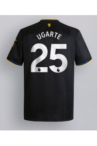Manchester United Manuel Ugarte #25 Jalkapallovaatteet Kolmaspaita 2025-26 Lyhythihainen